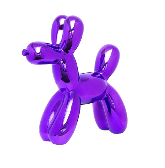 Purple Balloon Dog - 12" tall