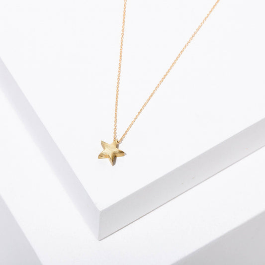 Star Necklace - Gld