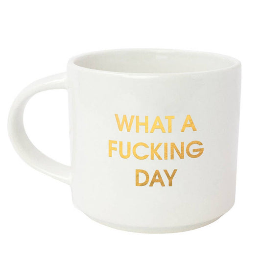 What a Fucking Day Jumbo Stackable Mug
