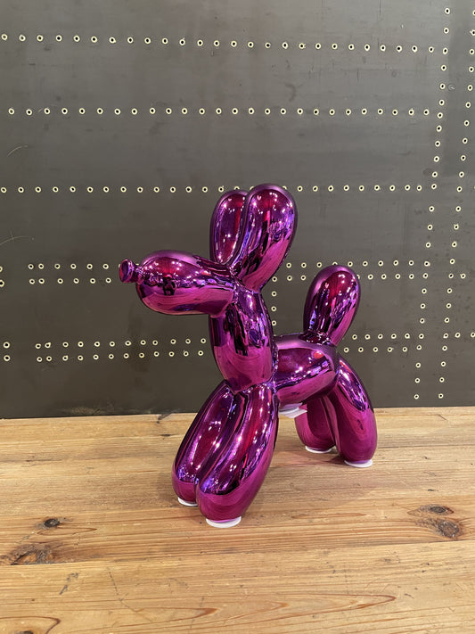 purple balloon dog