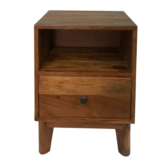 Moderno Side Table with Drawer (includes drawer stop)