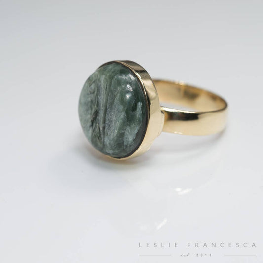 Leslie Francesca Designs - Seraphinite Rings