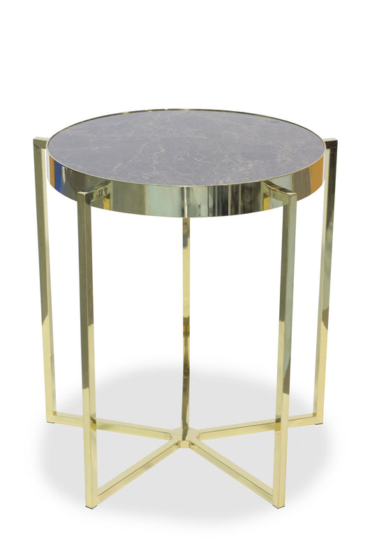 Broughton Side Table Gold-Plated