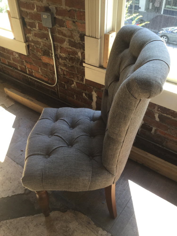 Beverly Sidechair - Linen Grey