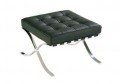 Pavillion Ottoman Blk, Wht, Brwn