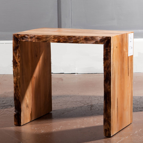 24e Signature Line Side Table/Bench - Maple