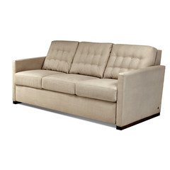 american leather | comfort sleeper | modern living room |