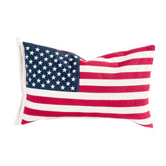 american flag pillow | patriotic home decor | independence day decorations |