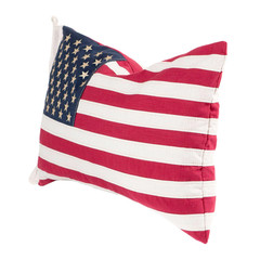 american flag pillow | patriotic home decor | independence day decorations |