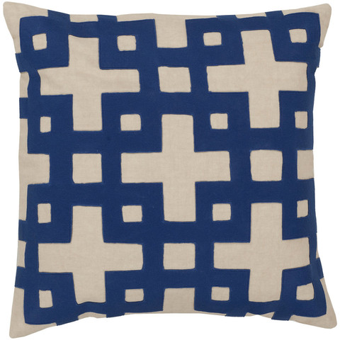 Blocks Throw Pillow