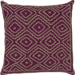 Linen Pillow | Geometric | Diamond Pattern