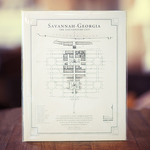 Hand Drawn Cartography - 21st Century Savannah